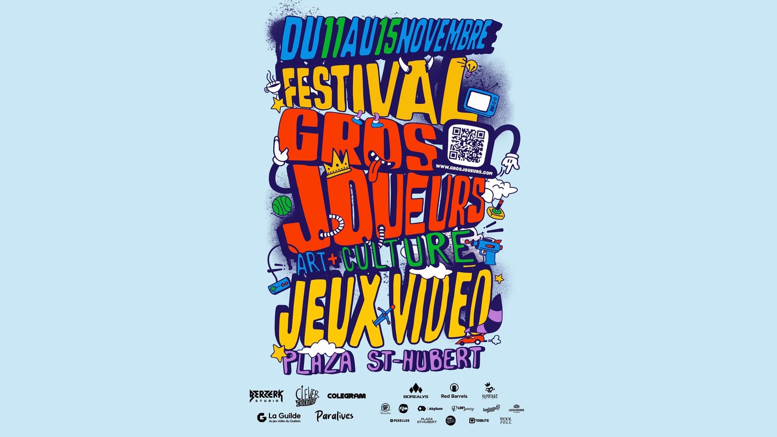 GrosJoueurs : un premier festival de jeu vidéo s'empare de la Plaza Saint-Hubert