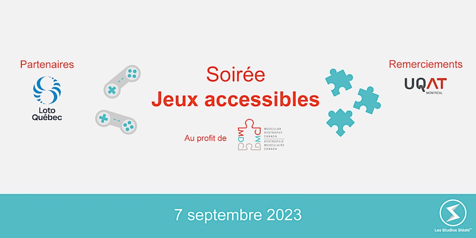 Une soirée de jeux accessibles pour une bonne&nbsp;cause