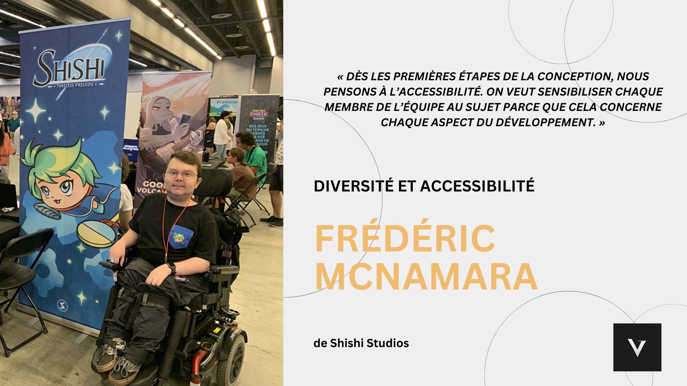 Diversité et accessibilité : entrevue avec Frédéric McNamara de Shishi Studios
