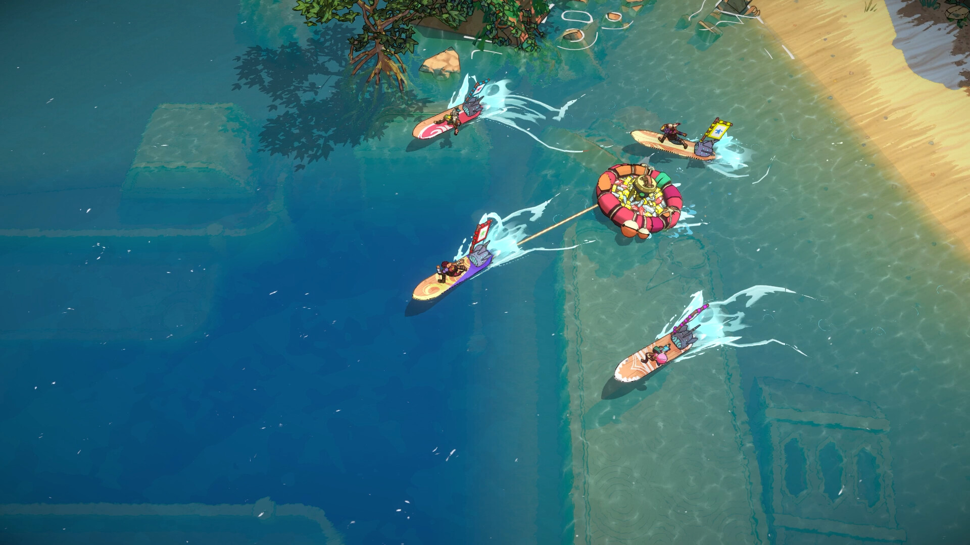 capture d'écran du jeu surfpunk de double stallion games
