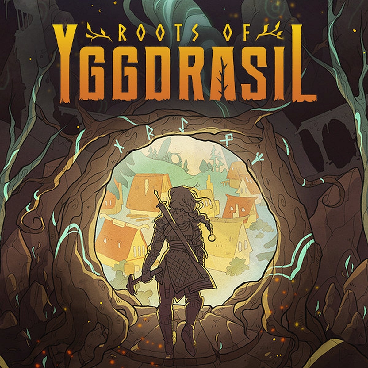 key art du titre du jeu roots of yggdrasil de manavoid entertainment
