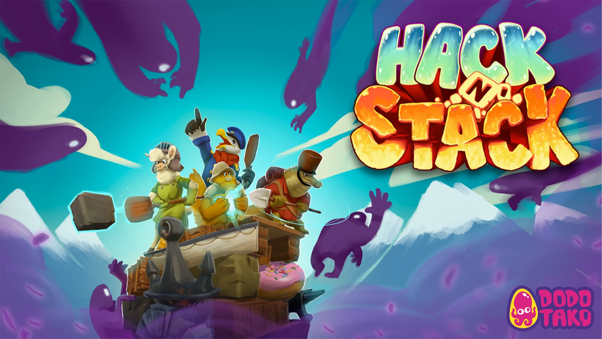 Hack &lsquo;n&rsquo; Stack : un jeu de party chaotique à venir sur PC et Switch